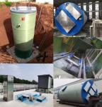 Customized Sewage Integrated Prefabricated Pump Station FRP GRP High Purificatio