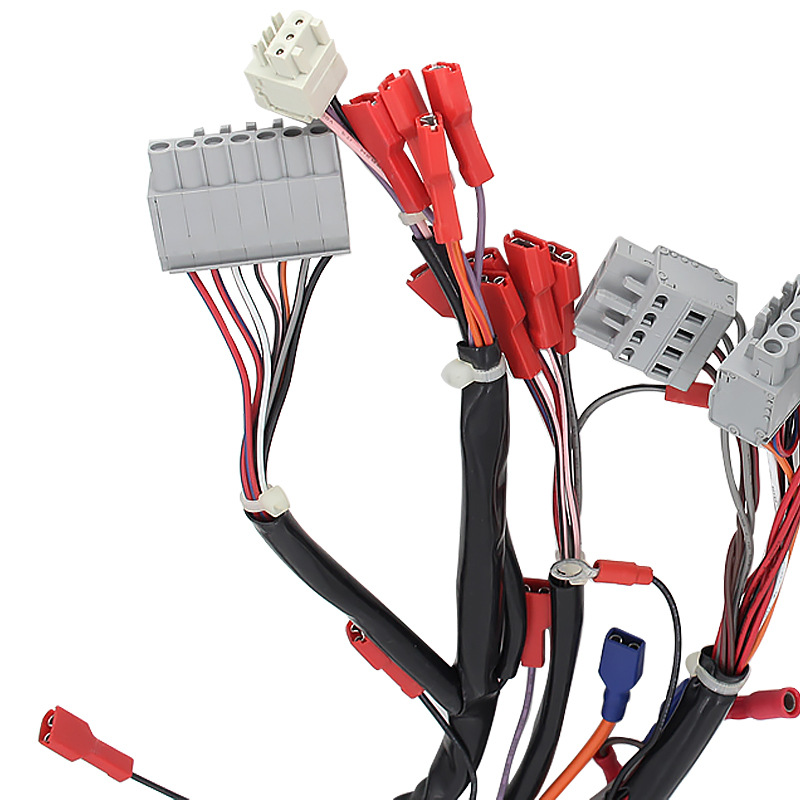 OEM ODM Custom Electronic Wire Connection Harness Auto Parts Wiring Harness for Multiple Uses
