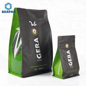 Quality Moisture Proof 1kg Stand Up Zipper Coffee Bean Pouch Bag wholesale