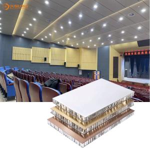 Quality Fireproof Interior Wall Aluminum Honeycomb Panel Aluminium Architectural Tiles Tegular wholesale