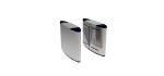 Smart Lock Barcode Scanner Turnstile Gate 550mm Width Anti Stealth Back