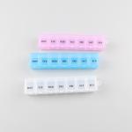 Hot Sales Customized Logo 7 Days Pill Box Weekly Plastic Pill Organizer Factory