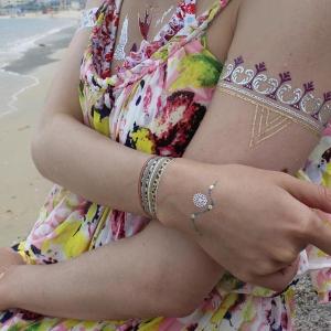 Quality Metallic foil temporary tattoo wholesale