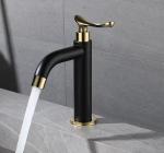 SUS304 Stainless Steel Stylish Vessel Bathroom Single Cold Water Basin Taps In