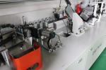 860 kg Wood Board Edge Banding Machine with Trimming Motor 0.55KW * 2/200HZ