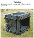 Portable Breathable Mesh Travel Safe Pet Carrier Travel Bag For Dog Cat