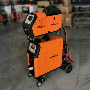 Quality Double Display LCD Welding Machine 500A IGBT 15kg Gas Shielded Separated 15kg Wire Feeder MIG Welder wholesale