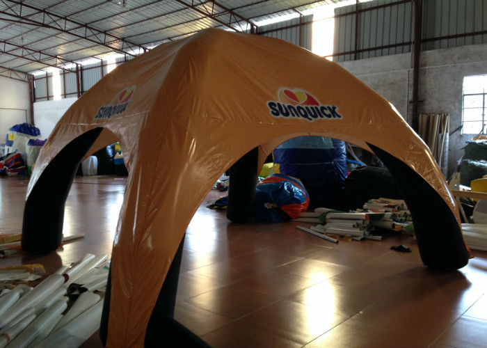 Advertising Exhibition Inflatable Event Shelter , 5 X 5m Blow Up Event Shelter Wind Resistant