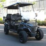 6 Seater Electric Golf Cart 4+2 Luxury Home McPherson Suspension Factory Price