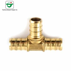 Quality 3/4''X3/4''X1/2'' Brass Hose Connector T Pipe Connector Lead Free wholesale