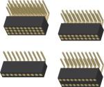 2.54mm Round Female Header H3.0 Machined Female Male Pin Header Connectors L7