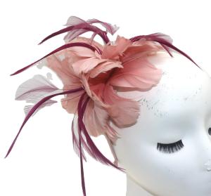Quality Elegant Goose Feather Flower Headband Shipping Worldwide with DHL UPS FedEx EMS or TNT wholesale
