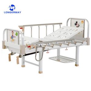 Quality China Products Comfortable 2 Cranks Medical Children Clinic Bed With Medal For Hospital wholesale