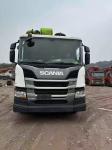 Zoomlion concrete pump truck in excellent condition.