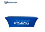 Smooth Trade Show Tablecloth Wrinkle Free Eye Catching Innovative Design
