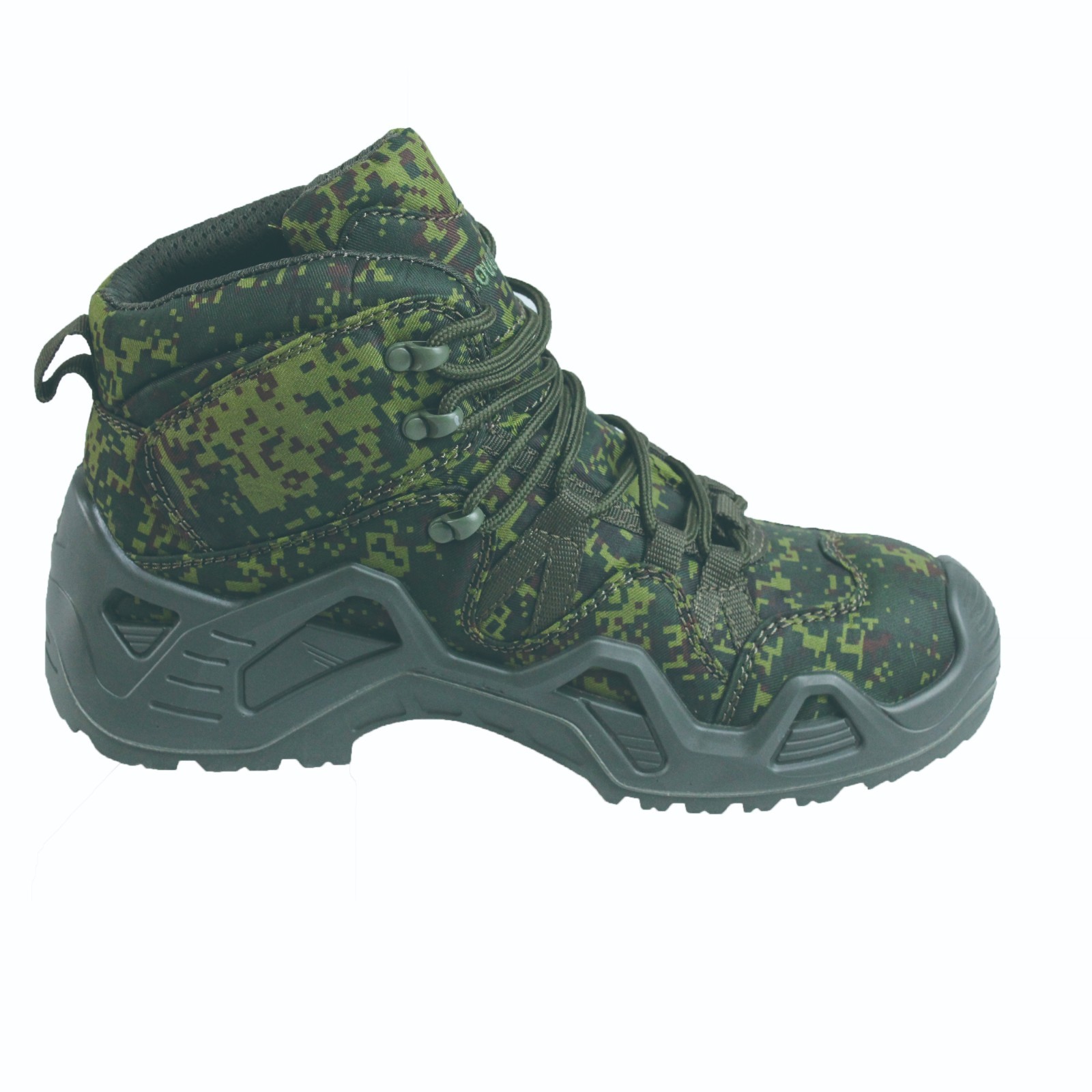 Comfortable Breathable Unisex Outdoor Round Toe Combat Boots Mesh Lining