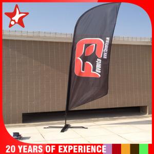 Quality 10ft teardrop wind up flag banner wholesale
