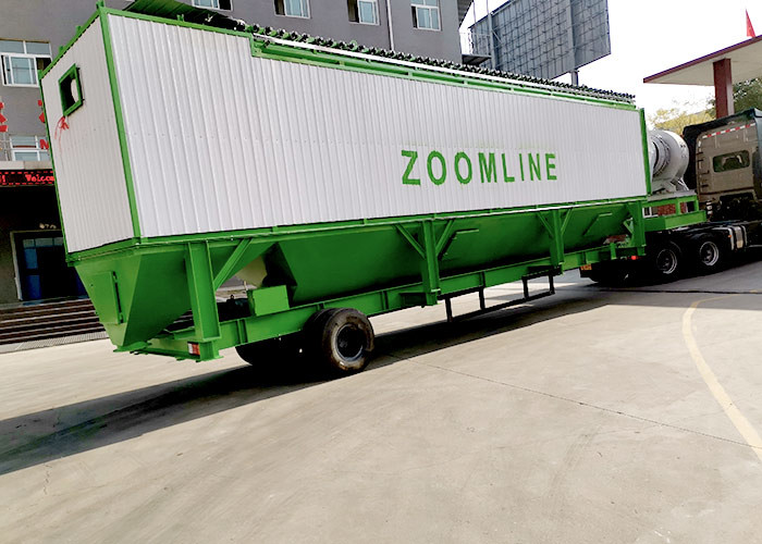 Highway Construction 120TPH Mobile Asphalt Mixing Plant