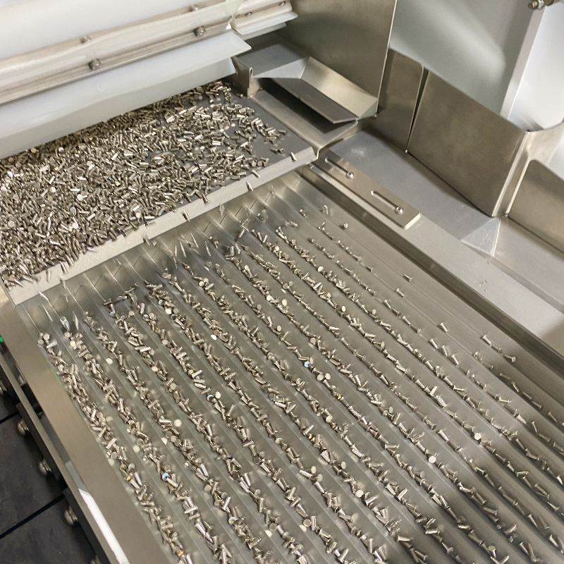 Intergrated Electric Nuts Shaft Visual Counting Packing Machine For Silica Gel Product