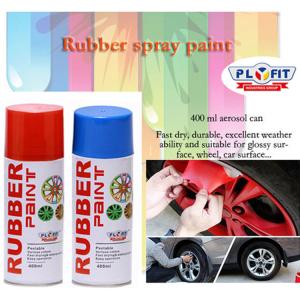 Quality Aerosol Tinplate Can Acrylic Rubber Spray Paint 15um Finess wholesale
