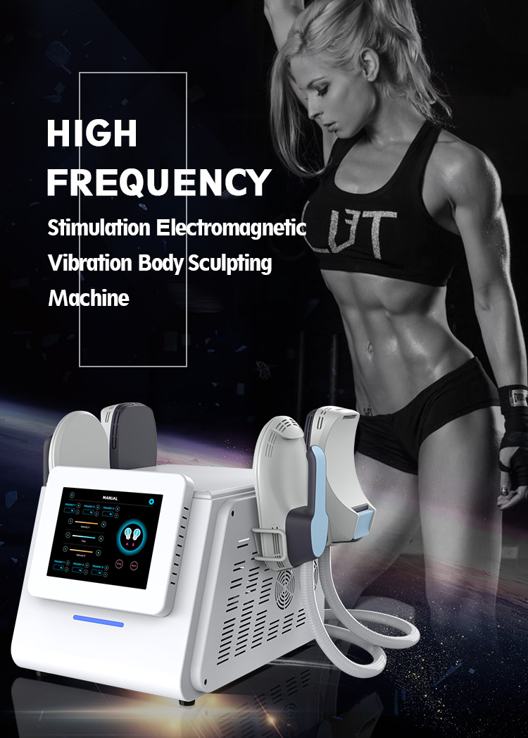 Portable EMS Electro Stimulator Muscular Machine Air Cooling System