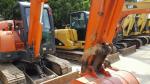 Mini used doosan dh60-7 dh55-v crawler excavator for sale