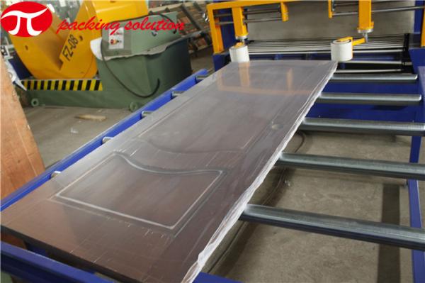 70r/Min Rotating Speed Door Packing Machine GG1200 380V Aluminum Profile