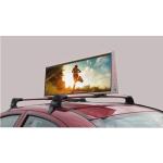 SMD3528 Taxi Top Led Display Ultra Thin Roof Mounted Screen For Car