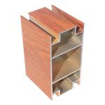 Window And Door Wood Grain Aluminum Extrusion Durable Long Working Life