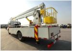 1000kg 22000mm 140HP Municipal Work Truck Three Arm Hydraulic Cylinder