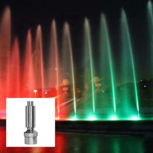 Quality Colorful Water Music Dancing Frothy Fountain Nozzle Jet 25m3/h wholesale