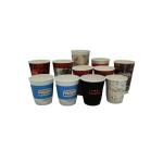 PLA Biodegradable Salad Paper Cup Bowl 8oz 12oz 16oz 22oz