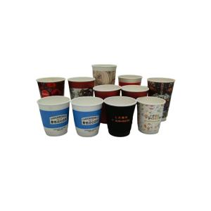 Quality Restaurant Embossing Disposable Paper Cup Bowl With Lids Custom wholesale