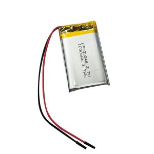 Quality Power Lithium Polymer Battery 3.7v 1000mah LiPo Battery 703048 wholesale
