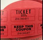 Admission Printed Thermal Ticket Blank Biodegradable Recycled Odor Free