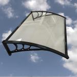 Weatherproof PC Board Awning Remains Clean For Window Or Door
