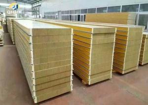75mm 100mm rock wool sandwich panel