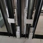 Tempered Glass Aluminum Bifold Patio Doors With Thermal Break Profile