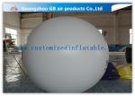 White Round Inflatable Helium Balloons Ball Customized Size CE UL