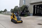 Telescopic Multifunction Mini Skid Steer Loader With 62Ah Battery