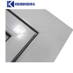 KDSBuilding Burglar Proof China Manufacture White Frame Double Glaze Aluminum