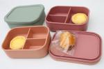 Sustainable Silicone Food Storage Container For Students Workers ODM