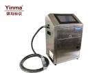 White Inkjet Printer For Plastic Bags , 1 - 4 Lines Lot Number Printing Machine