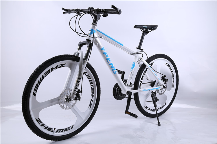 Factory price OEM 26 size disc brake Shimano aluminium alloy MTB with mag alloy 3 spoke wheel