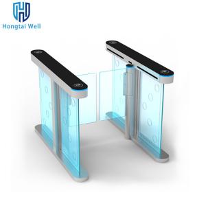 Quality Slim Acrylic Side Cover High Speed Barrier Turnstile Gate For Access Control wholesale