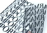 Monochrome Letters PET 3D Silicone Heat Transfer Label Eagle Pattern