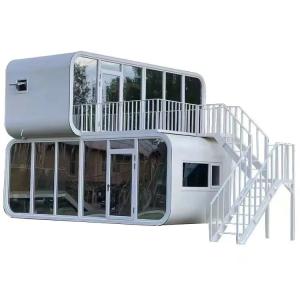 Quality Contemporary 20ft 40ft Prefab Modular Houses Tiny Homes Cabin Office Portable Home Pod Apple Cabin wholesale