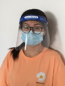 Quality Clear Face / Eye Shield Consumable Medical Devices PET Against Coronavirus wholesale