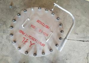 Quality Tank Top Dn600 Pn1.6 304 Asme Manhole Flange Power Plant Accessories wholesale