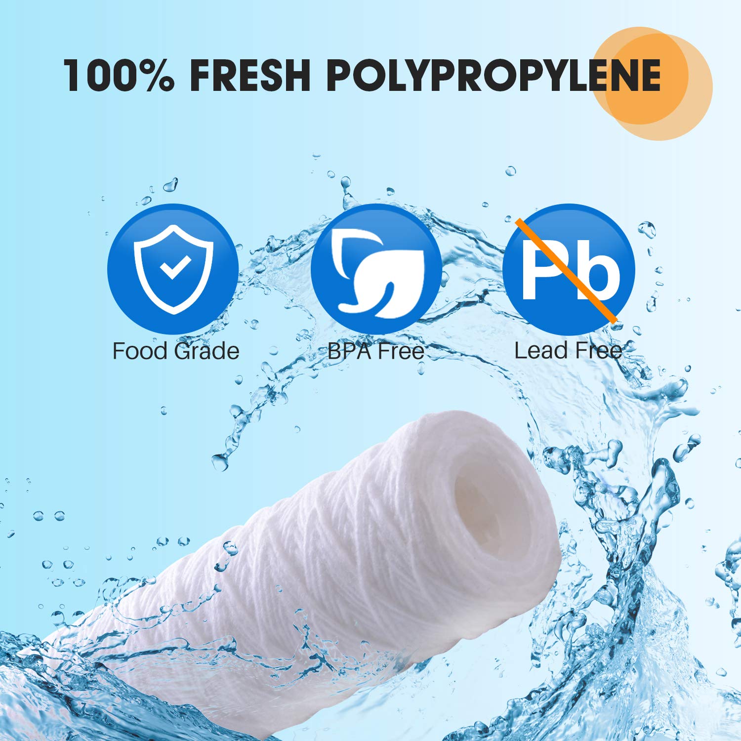 Economical String Wound Sediment Filter Element Balance Affordability and Performance